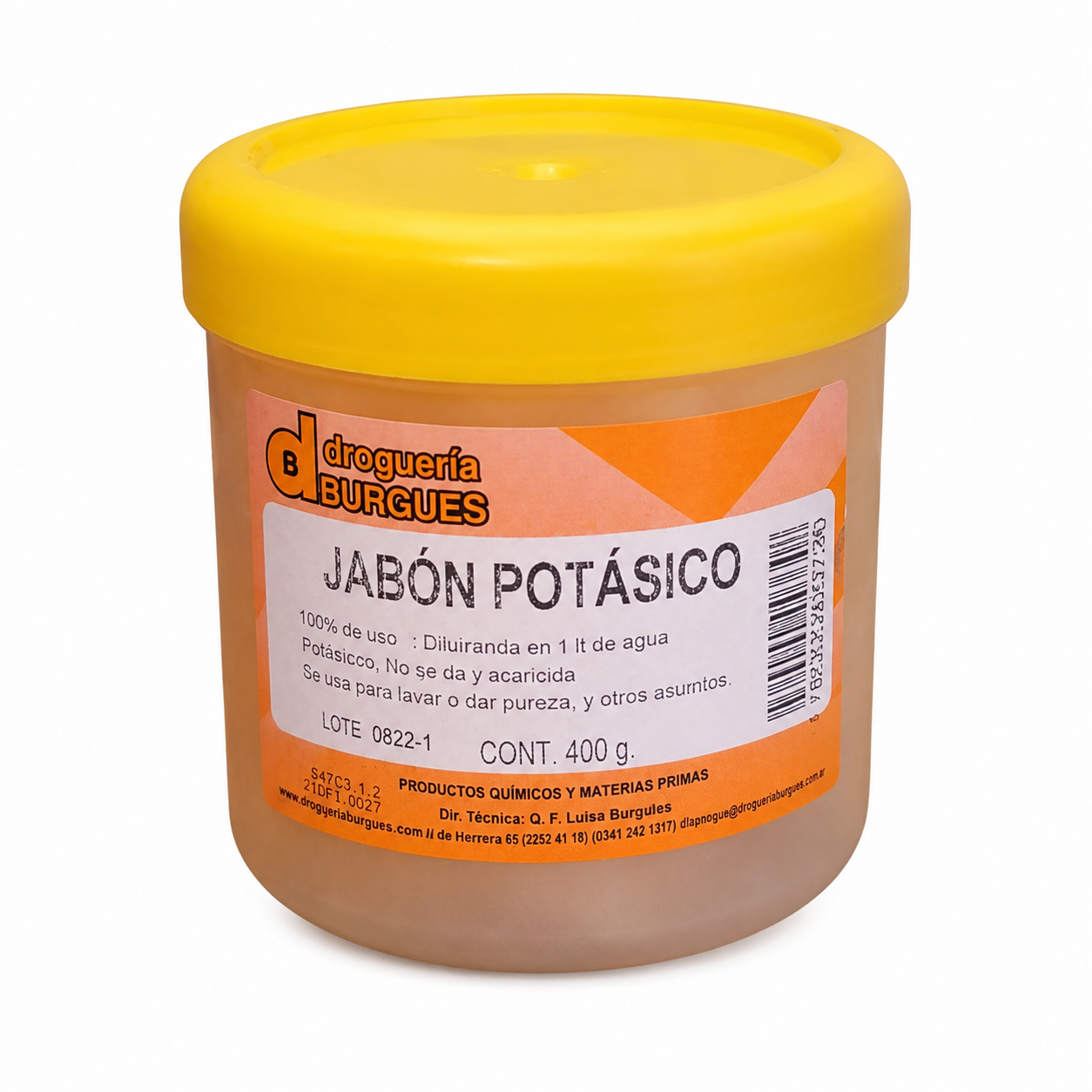 Jabón Potásico 400g