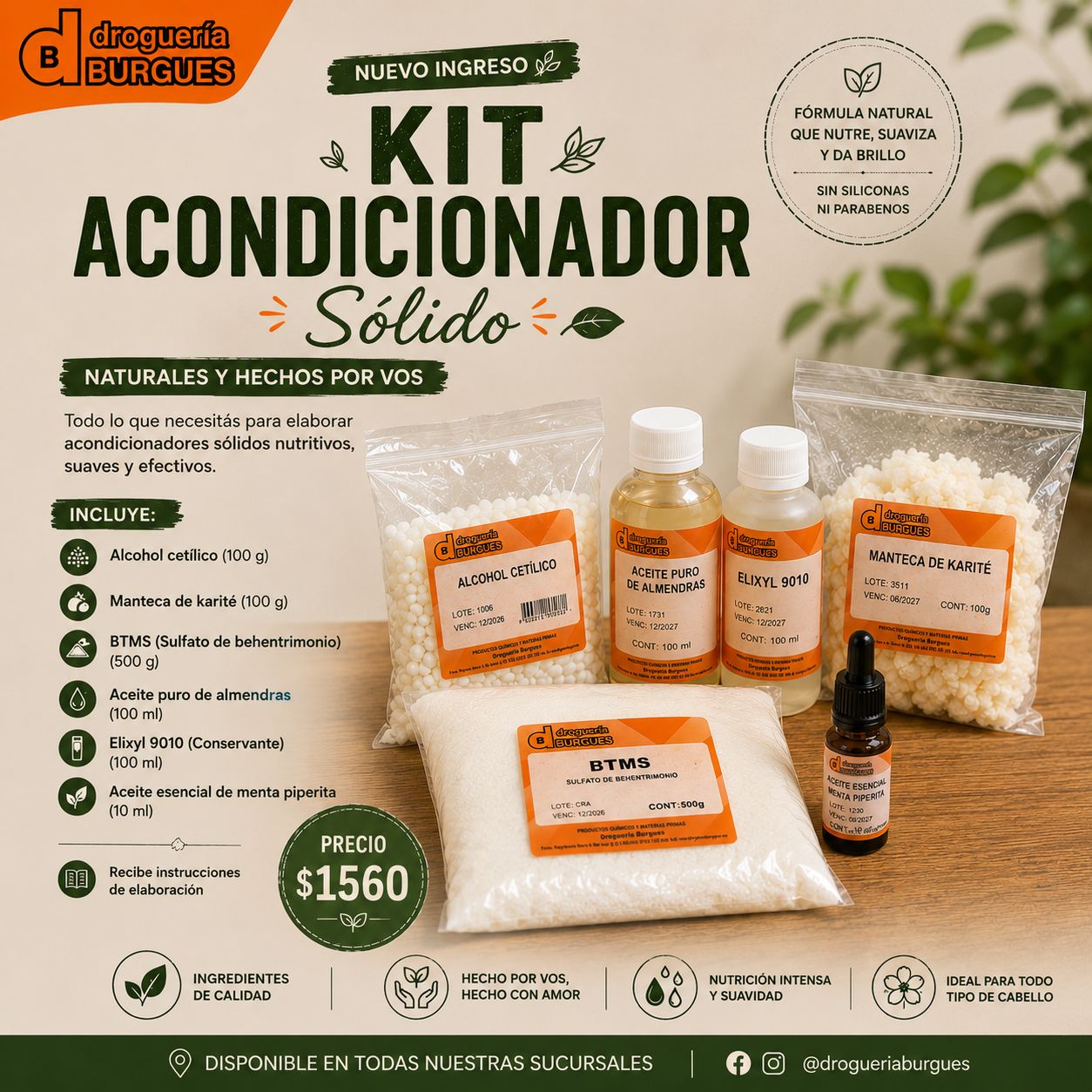 Kit Acondicionador Sólido