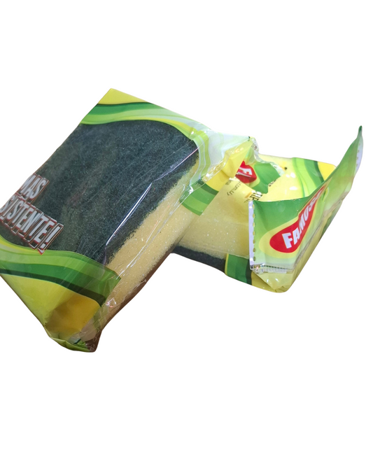 Esponja Verde/Amarilla