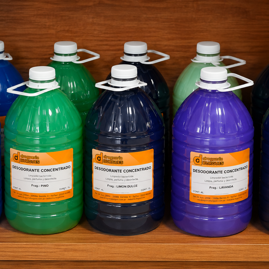 Desodorante Concentrado Bactericida Limpiador