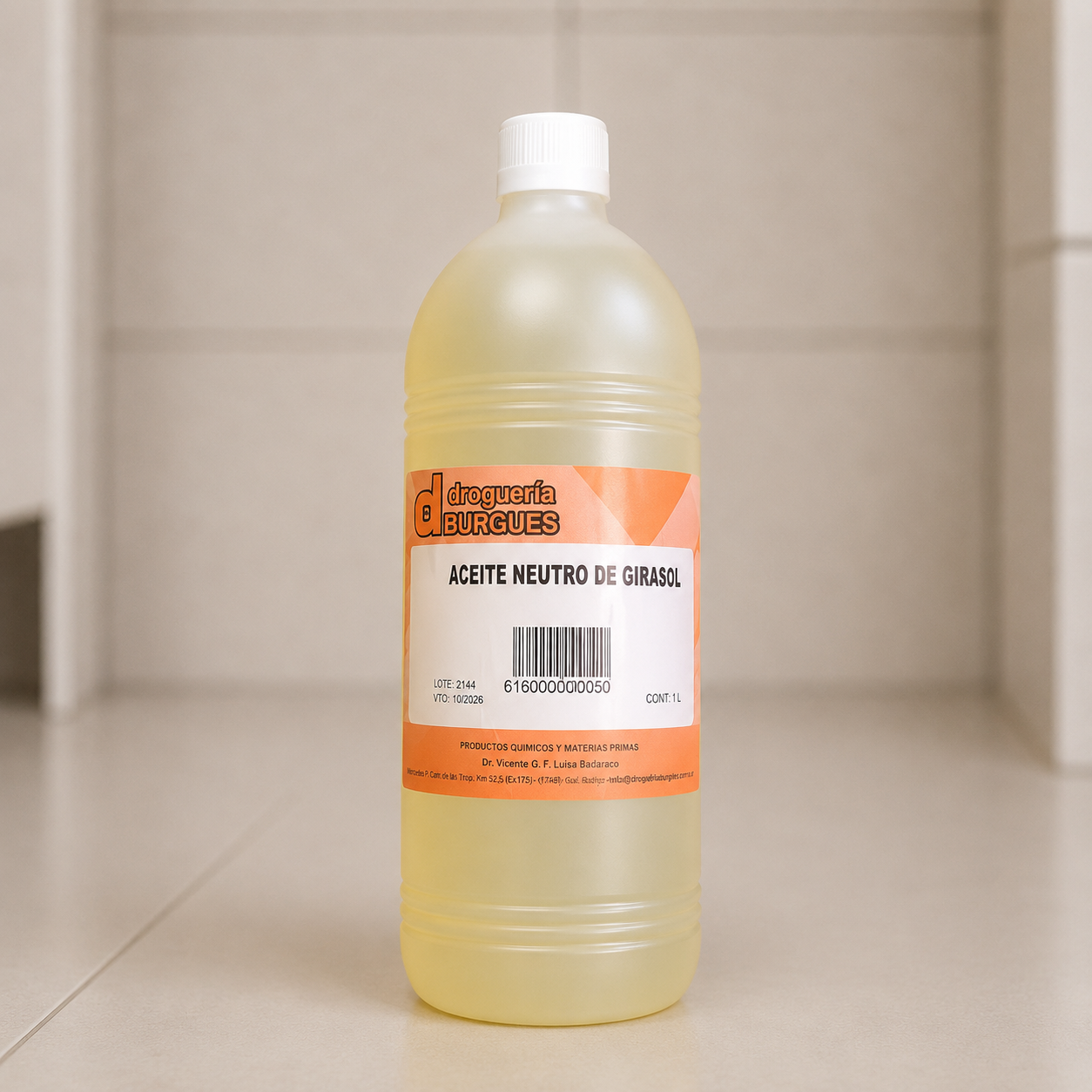 Aceite Neutro de Girasol