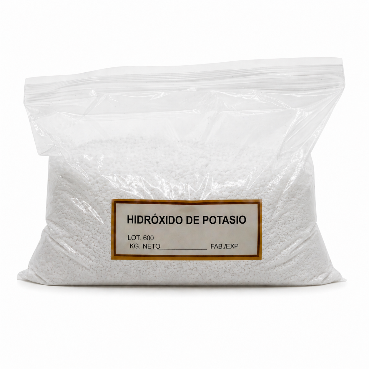 Hidróxido de Potasio (potasa) 1kg
