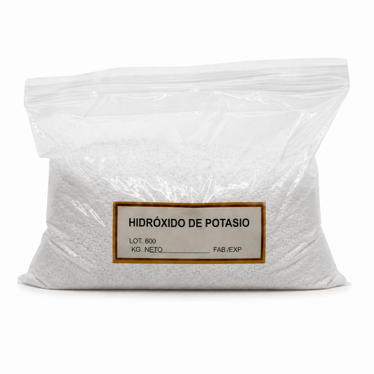 Hidróxido de Potasio (potasa) 1kg