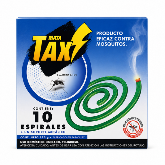 Espirales Contra Mosquitos Tax - 10 Unidades