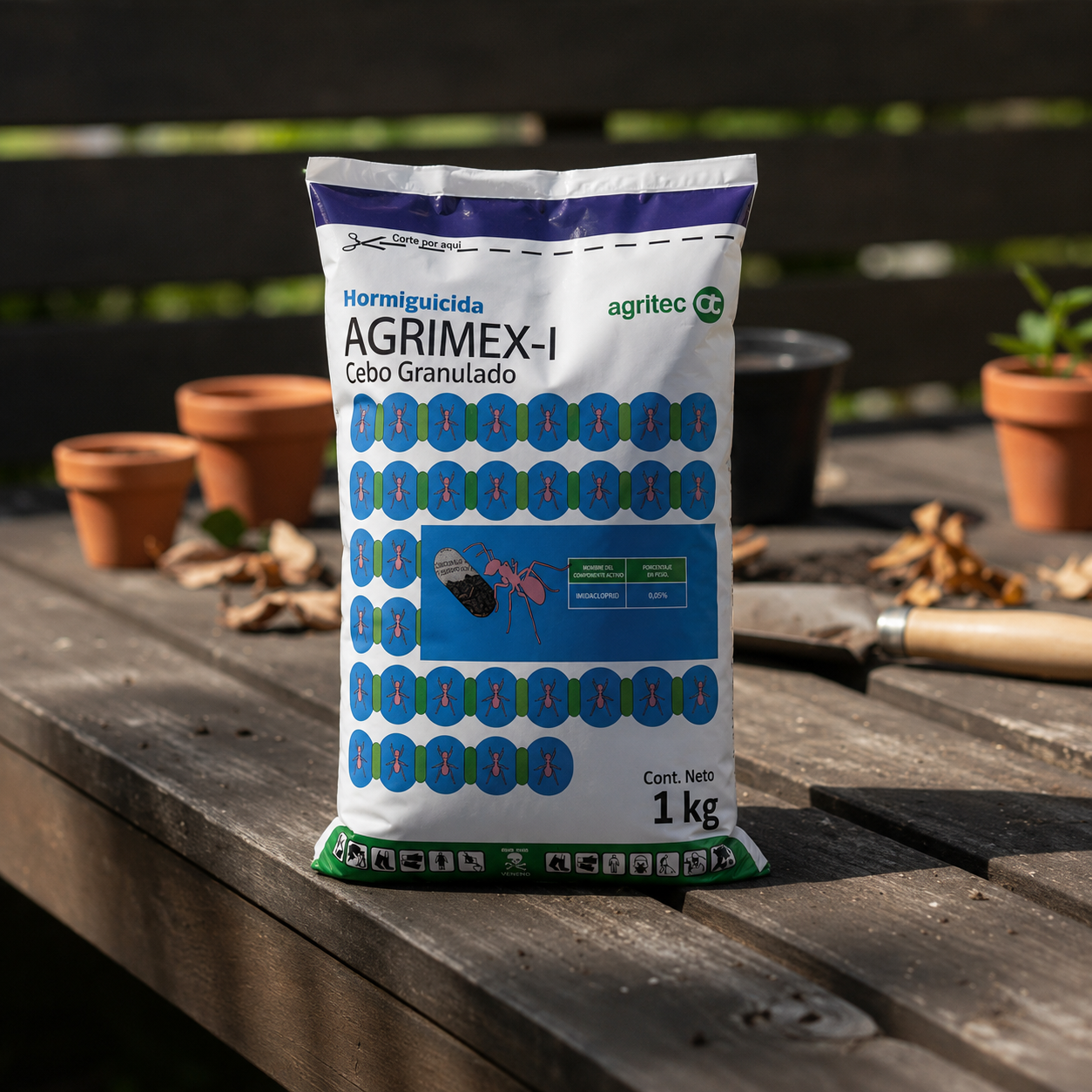 Cebo Granulado Hormiguicida Agritec 500g