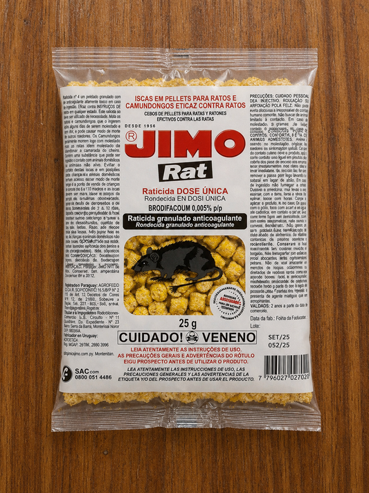 Jimo Rat Raticida Granulado 25g