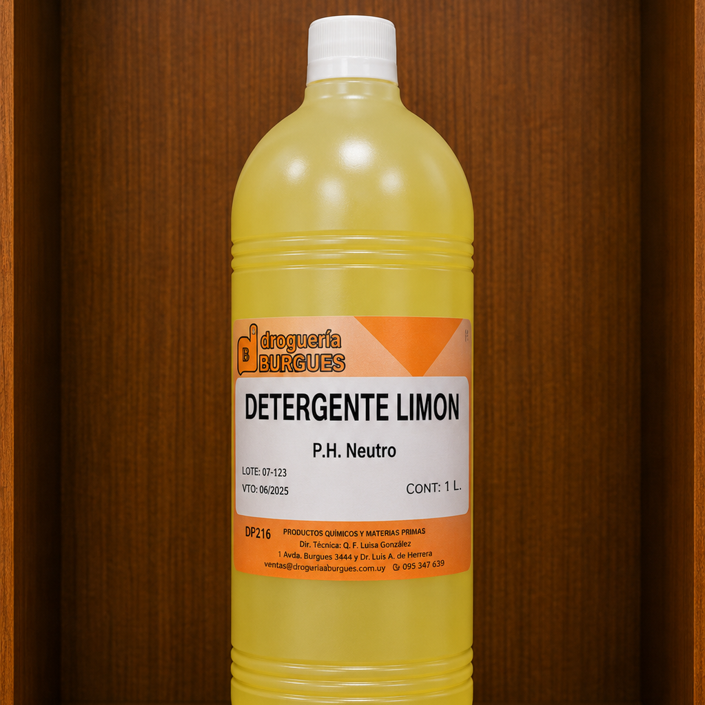 Detergente Limón