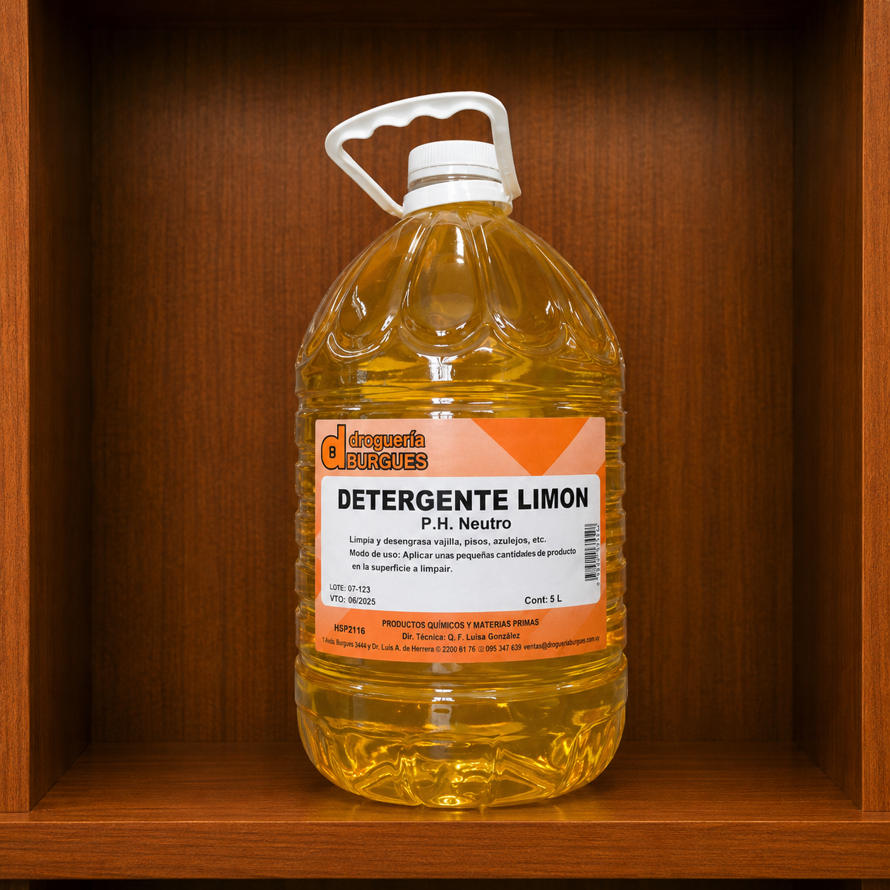 Detergente Limón