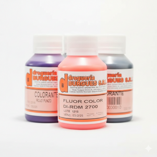 Colorantes solubles en agua 100mL