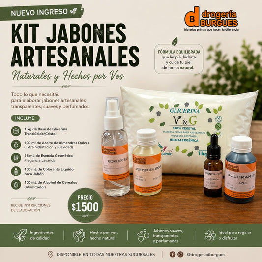 Kit Jabones Artesanales
