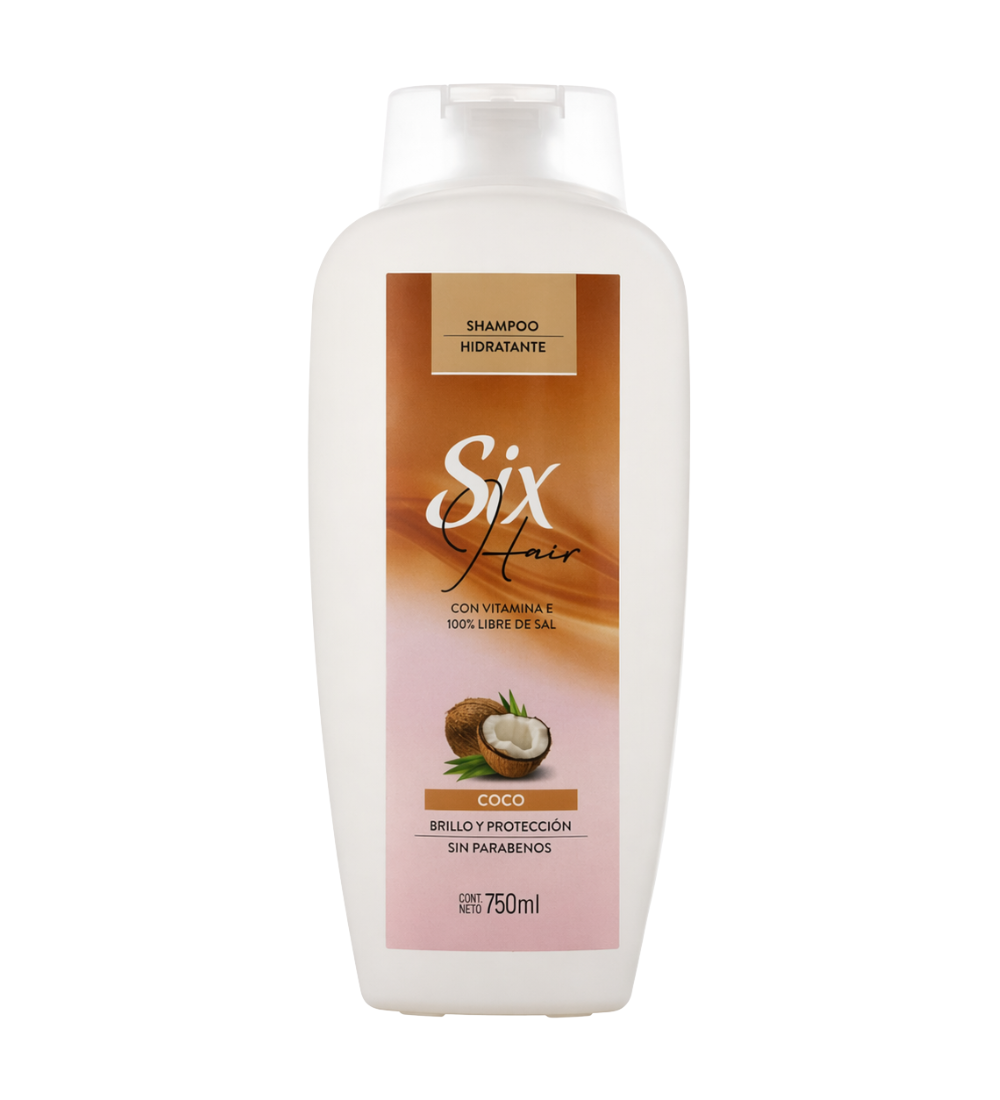 Shampoo Sin Sal Six 750mL