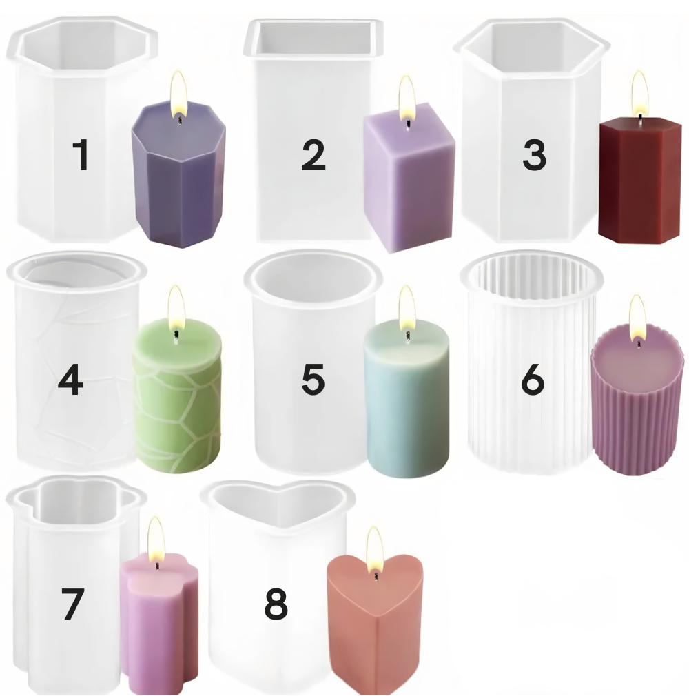 Moldes para Velas por Unidad