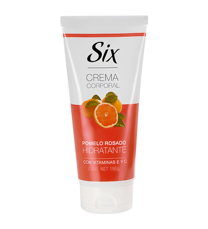 Crema Hidratante Corporal 195g Six