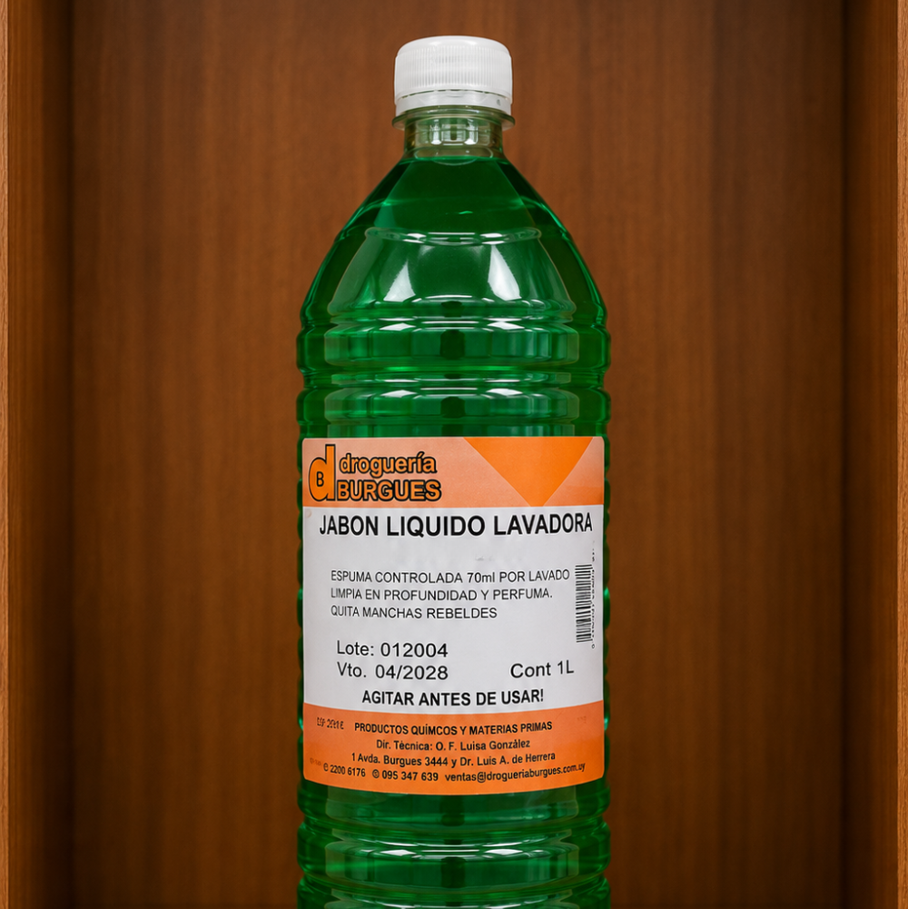 Jabon Líquido de Lavadora