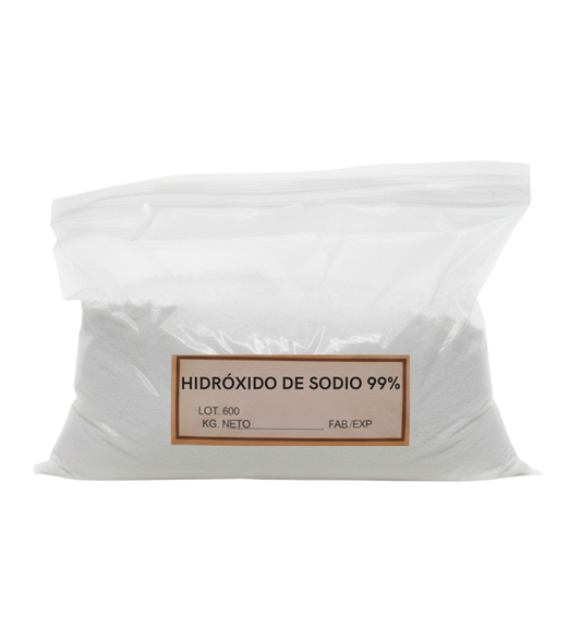 Hidróxido de Sodio 99% 1kg